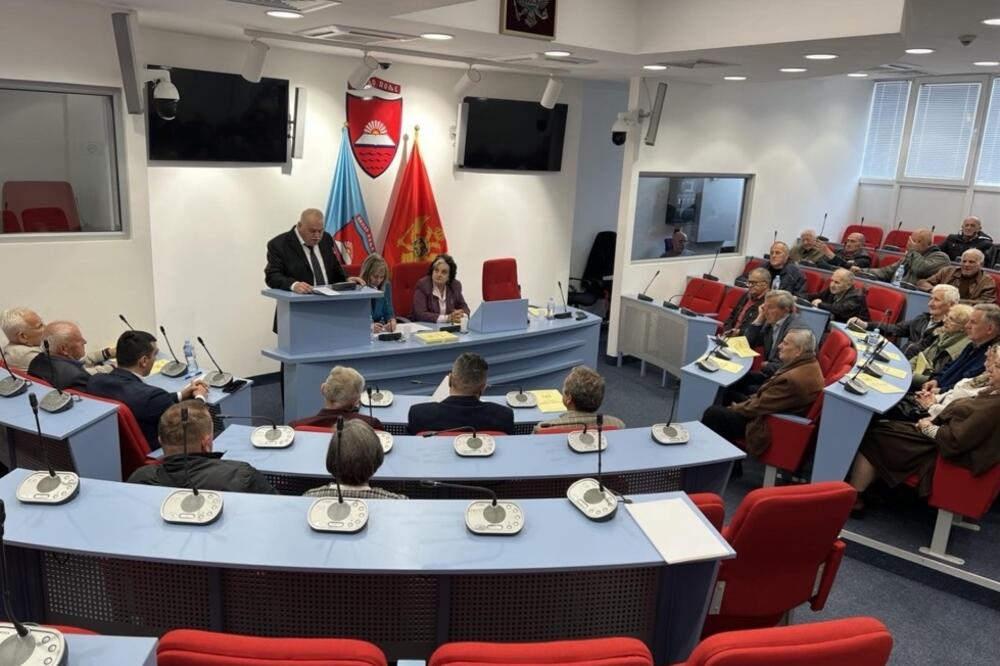Sa današnje skupštine penzionera, Foto: Jadranka Ćetković