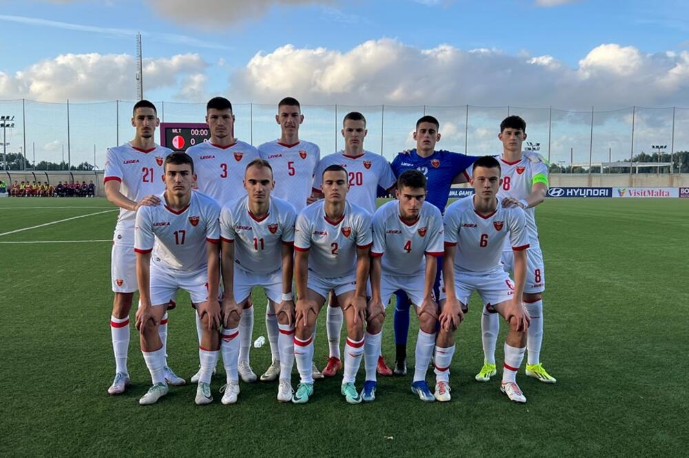 Youth football team of Montenegro, Photo: FSCG