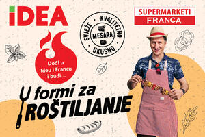 Want to get in shape for a barbecue? Visit IDEA and Franca stores