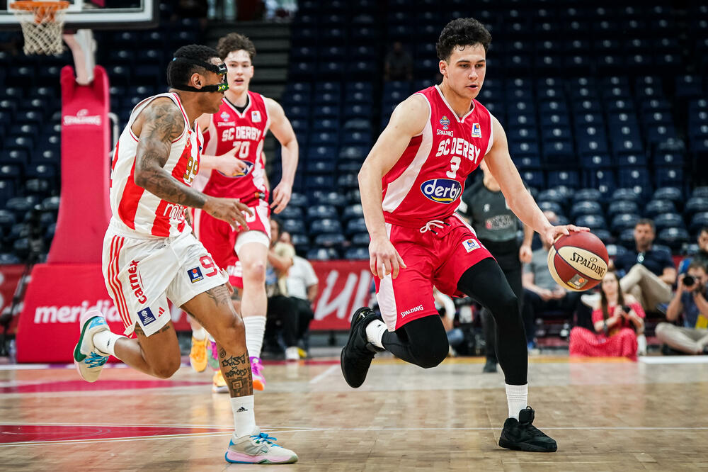 Luka Bogavac na prvoj utakmici četvrtfinala sa Zvezdom, Foto: ABA liga/Dragana Stjepanović