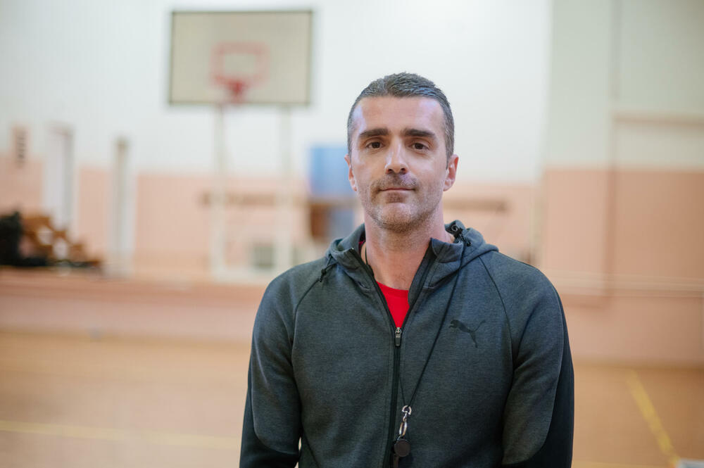Danilo Strugar, teacher of Elementary School Milorad Musa Burzan