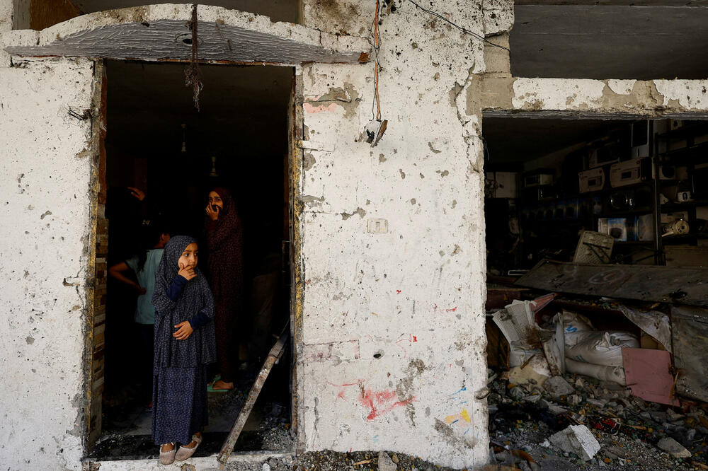 Detail from Rafah after the Israeli attack, Photo: Reuters