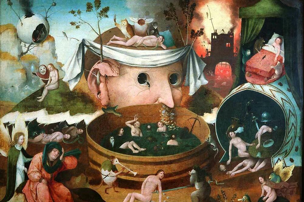 Detalj sa slike H. Boša, Foto: Lizzieescot