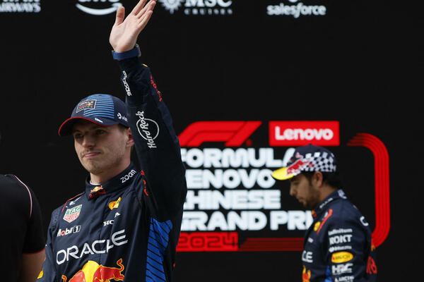 Verstappen's pole position at the Chinese Grand Prix