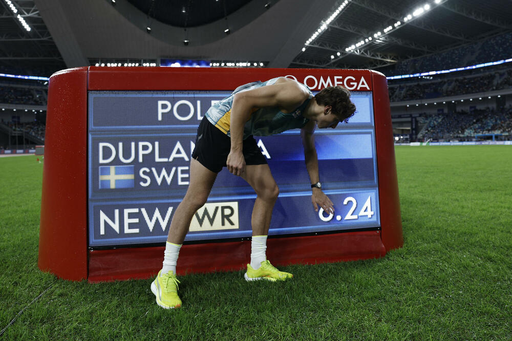 Duplantis je jedan od najvećih atletičara svih vremena, Foto: REUTERS