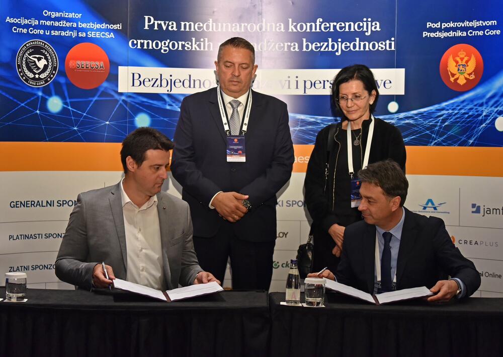 Asocijacije menadžera bezbjednosti Crne Gore promo