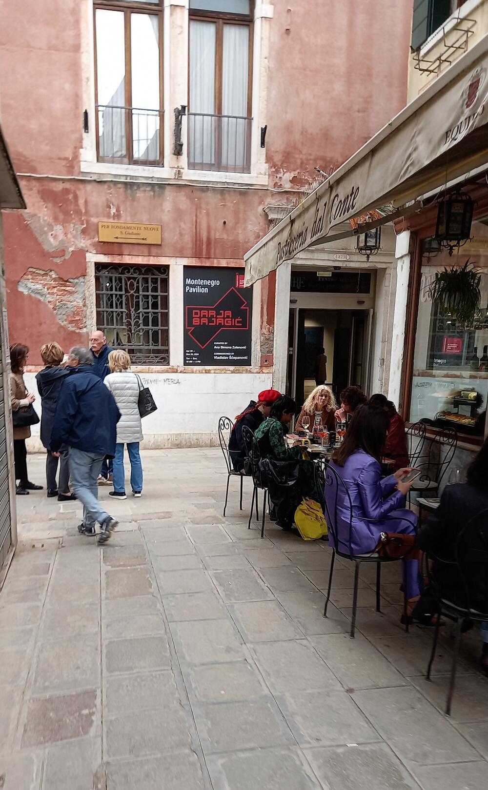 Crnogorski paviljon u distriktu Ospedaletto