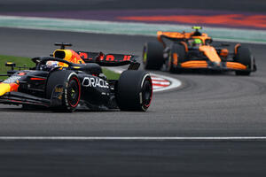 Verstappen was the fastest, Lando Norris drove perfectly for the second position...