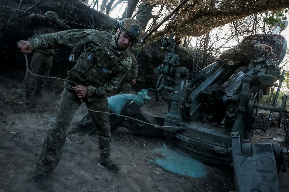 Ukrajinski vojnici na ratištu, Foto: Reuters