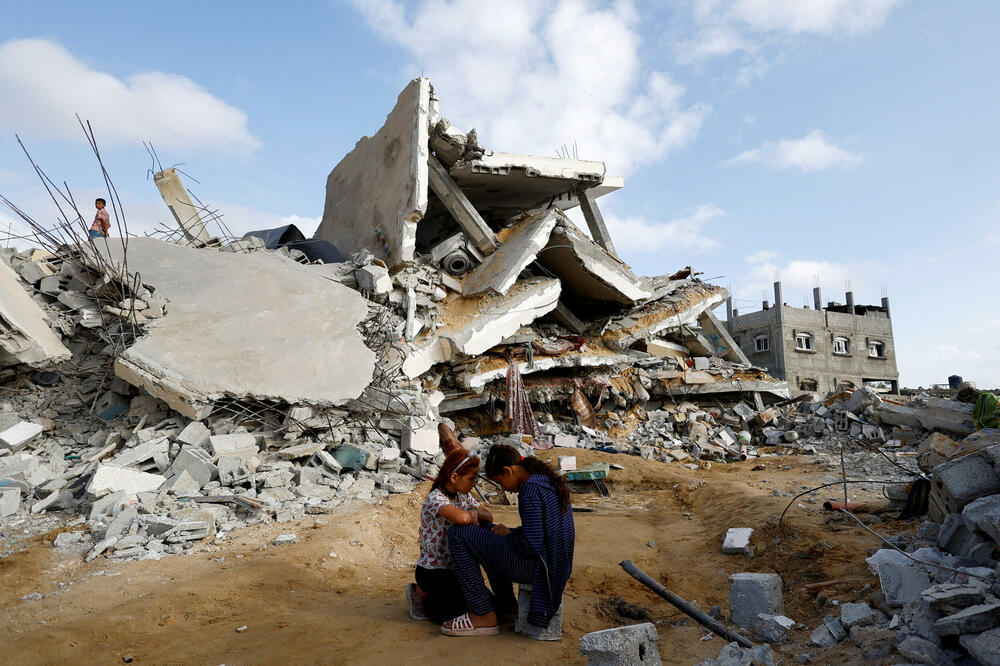 Rafa after the Israeli attack, Photo: Reuters