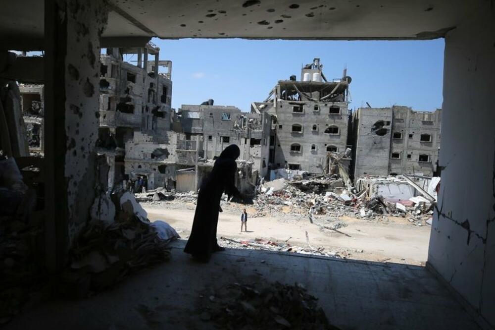 Palestincima poslIJe šest mJeseci rata ostalo je malo od njihovih domova u Kan Junisu, Foto: Getty Images