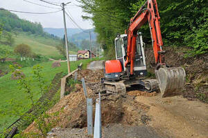 Bijelo Polje: Rehabilitation of the landslide in Lipnica, citizens can use...