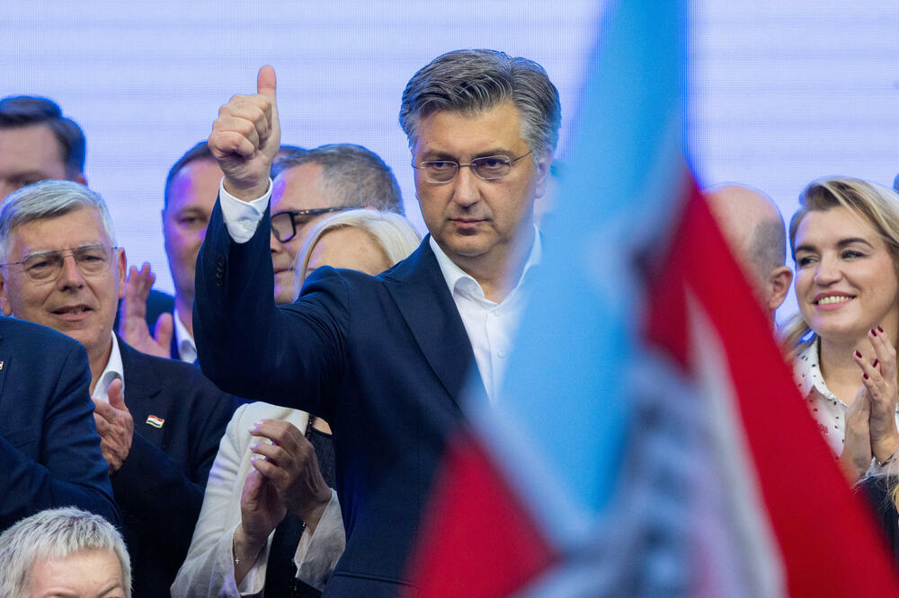 Lider najjače stranke i aktuelni premijer: Andrej Plenković, Foto: Reuters