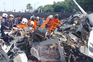 Malaysian Navy helicopter crash: All ten killed...