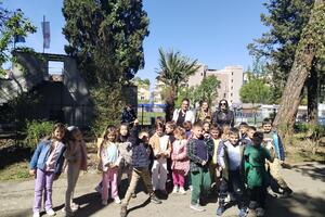 Tivat: On the occasion of Earth Day, the champions planted palm trees in the park and...