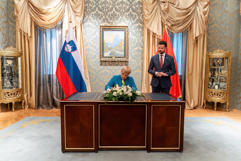 <p>Predsjednica Slovenije boravi u zvaničnoj posjeti Crnoj Gori</p>