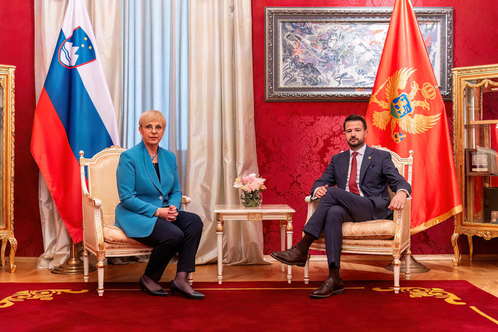 <p>Predsjednica Slovenije boravi u zvaničnoj posjeti Crnoj Gori</p>