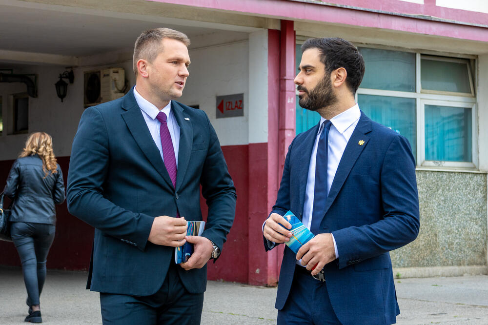 Lukač i Radulović, Foto: Ministarstvo saobraćaja i pomorstva