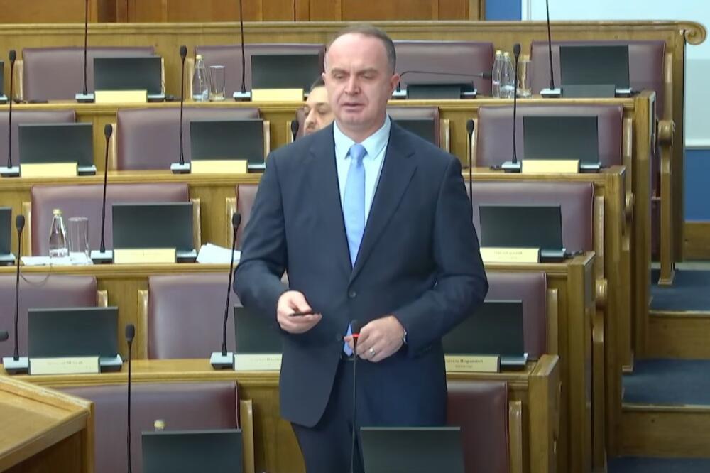 Đeljošaj, Foto: Screenshot/Youtube/Skupština Crne Gore