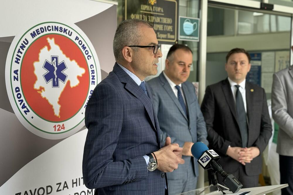 Sa današnjeg svečanog otvaranja, Foto: Zavod za hitnu medicinsku pomoć Crne Gore
