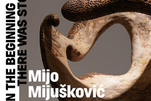 Tonight, the opening of Mijo Mijušković's exhibition in Podgorica
