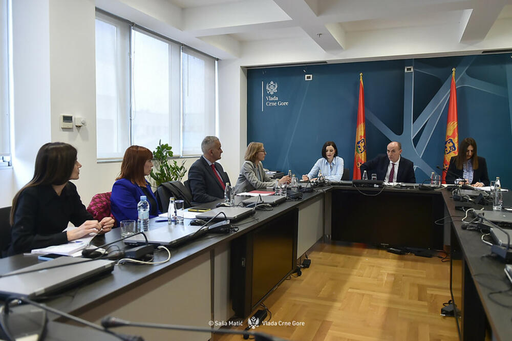 Sa sjednice Komisije za unapređenje modaliteta odnosa Crne Gore i Republike Italije, Foto: Saša Matić/Vlada Crne Gore