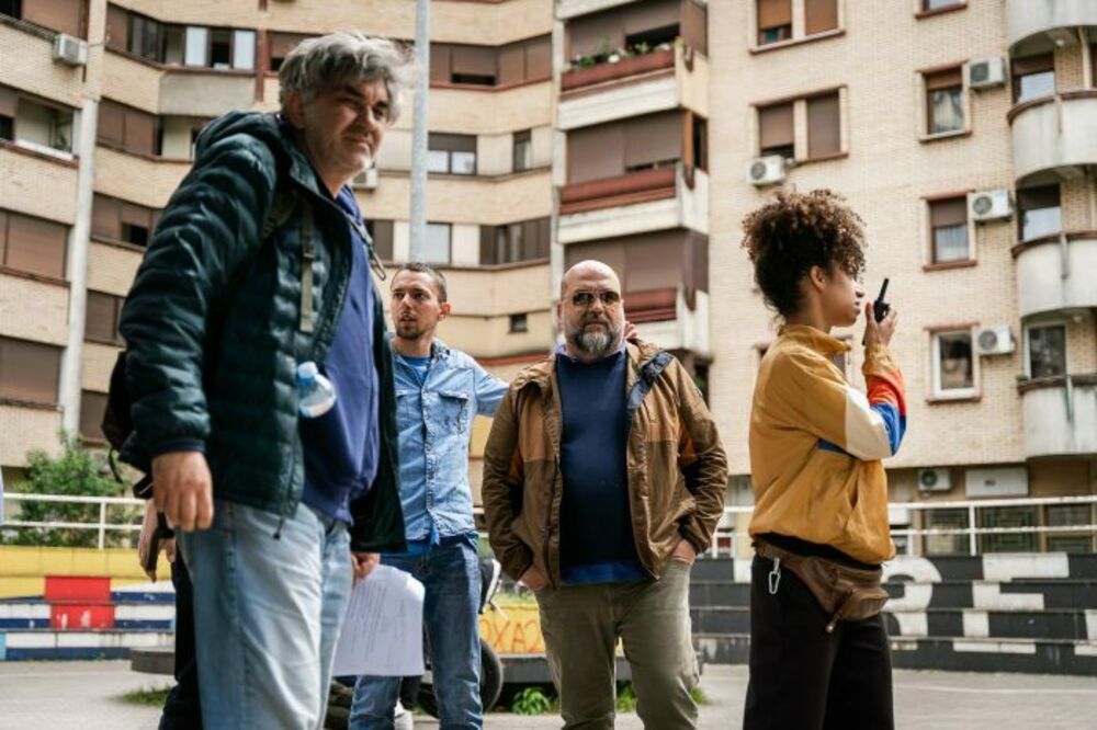 Sa snimanja filma "Vidra" u Podgorici, Foto: Anton Azev