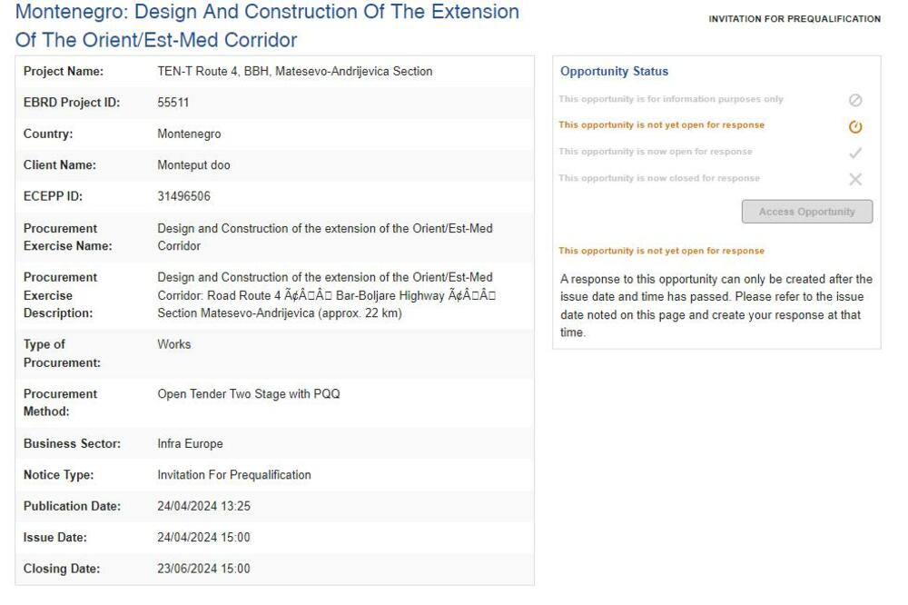 Foto: Printscreen EBRD