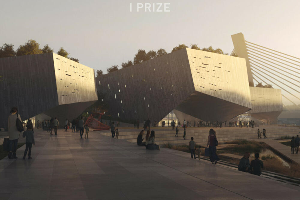 Conceptual solution for the Museum of Contemporary Art, Photo: Museum of Contemporary Art of Montenegro