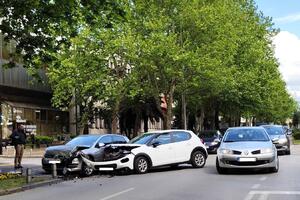 Accident in the center of Podgorica, one person injured