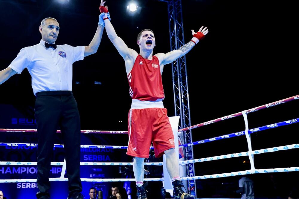 In the fight for a medal, Đinović overcame the second favorite in the lightweight category in Belgrade, Photo: BSCG