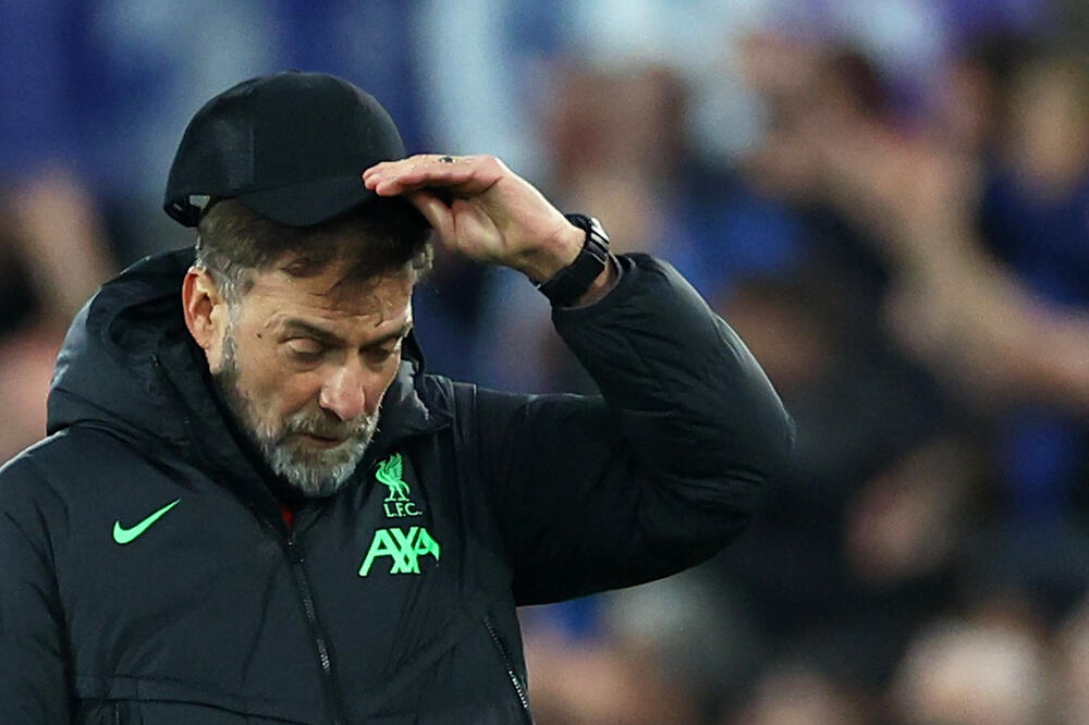 Posljednji ples očigledno neće biti za pamćenje: Klop nakon utakmice sa Evertonom, Foto: Carl Recine/Reuters