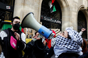 France: Pro-Israel protesters came to challenge students...