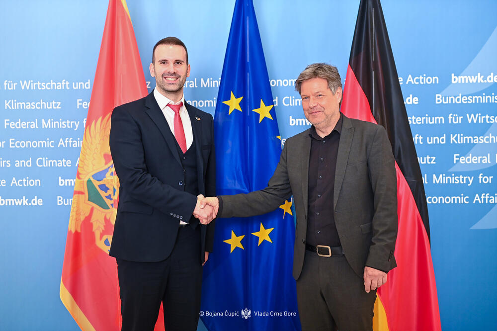 Spajić i Habek, Foto: Bojana Ćupić/Vlada Crne Gore