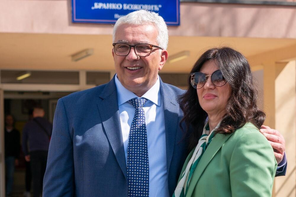 Sanja i Andrija Mandić, Foto: NSD/Fejsbuk