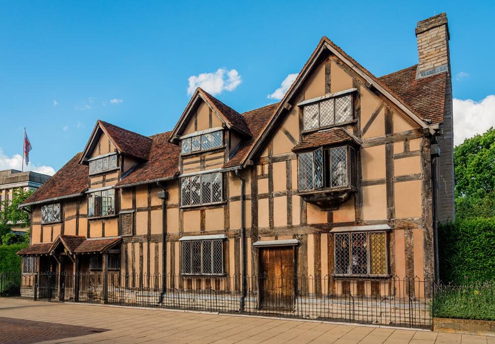 Shakespeare's birthplace in Stratford