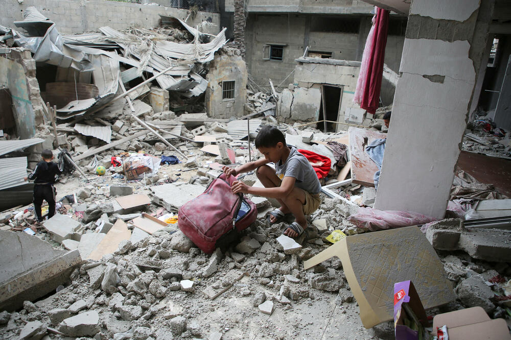 Photo from Rafah after the Israeli attack, Photo: Reuters