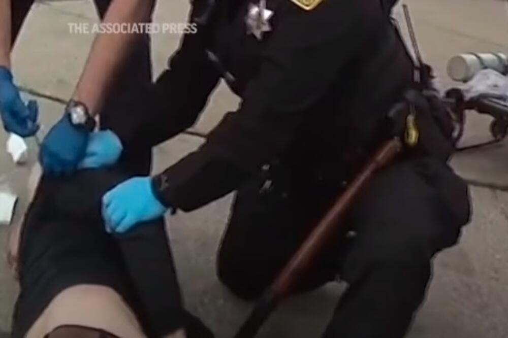 Administration of sedatives during an arrest, Photo: Screenshot/Youtube
