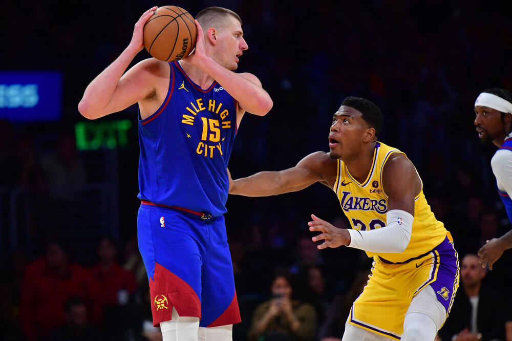 Two of Jokić's 14 assists impressed him for the NBA League selection, Photo: REUTERS