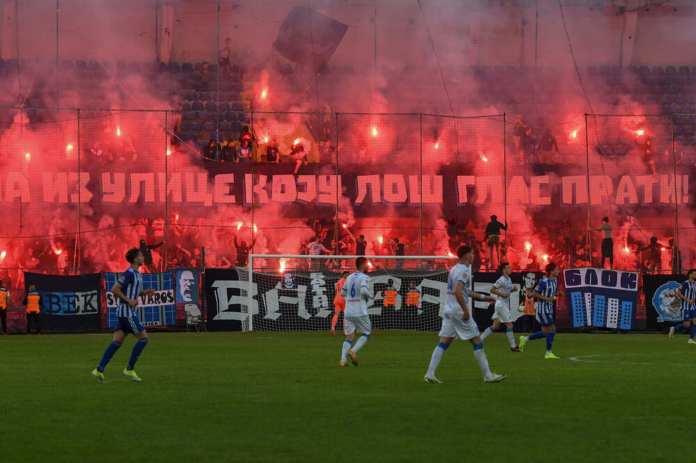 Can Budućnost deal with the fans, Photo: FSCG