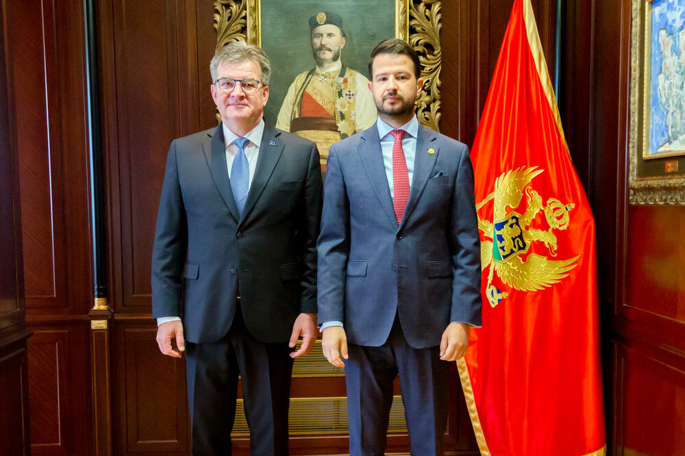 Milatović and Lajčak, Photo: Office for Public Relations of the President of Montenegro