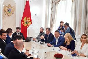 In the Assembly, a meeting of party representatives on electoral and political...