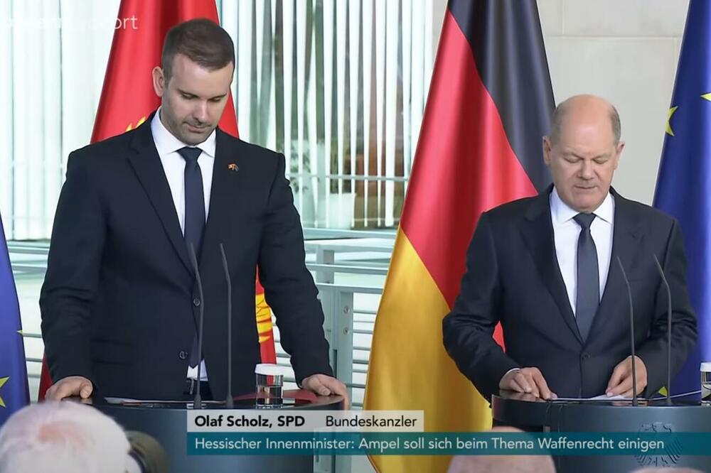 Spajić i Šolc u Berlinu, Foto: Printscreen YouTube