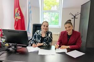 Signed Memorandum of Cooperation on the project "While you are on time":...
