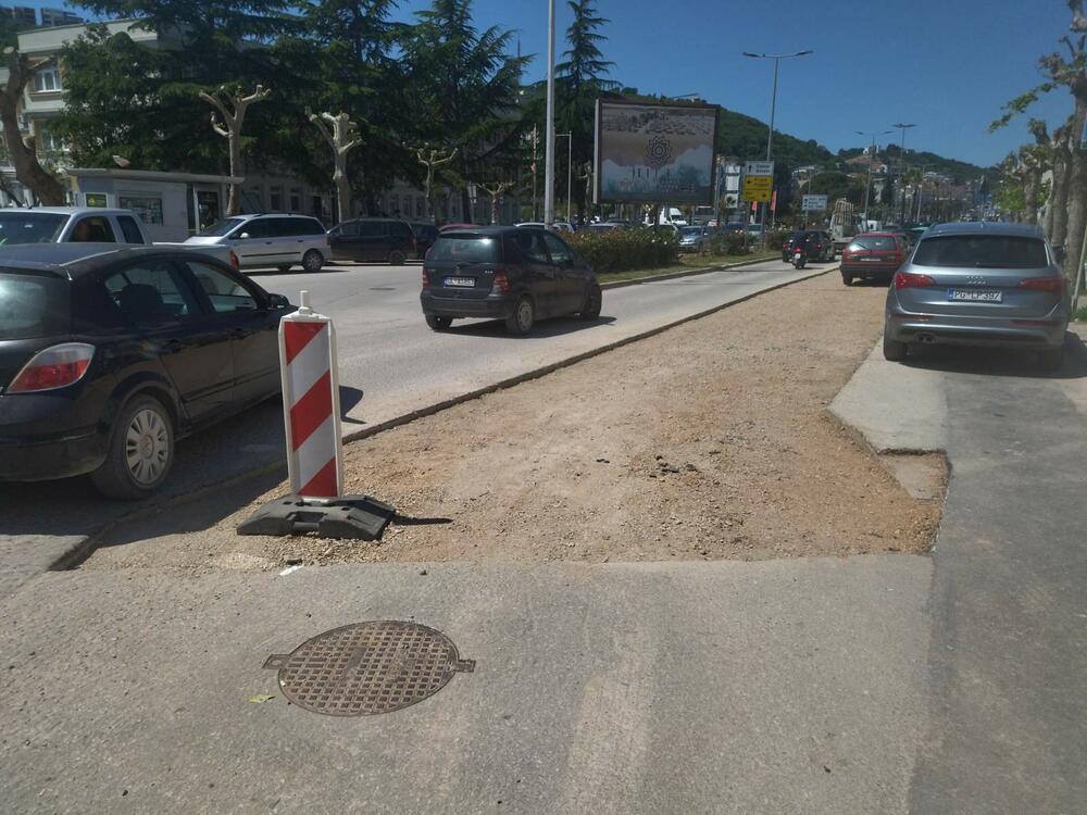 Raskopane ulice u Ulcinju, Ulcinj