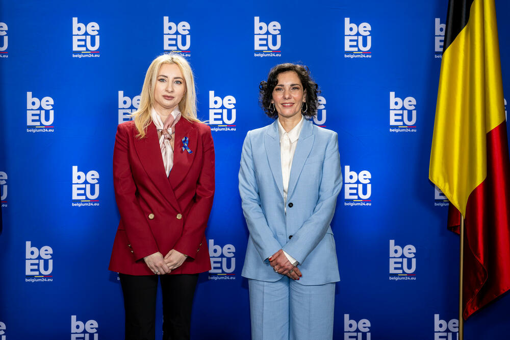 Maida Gorčević u Briselu, Foto: Ministarstvo evropskih poslova
