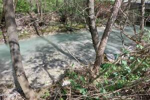 Waste water from Maljevac again in the river Vezišnica