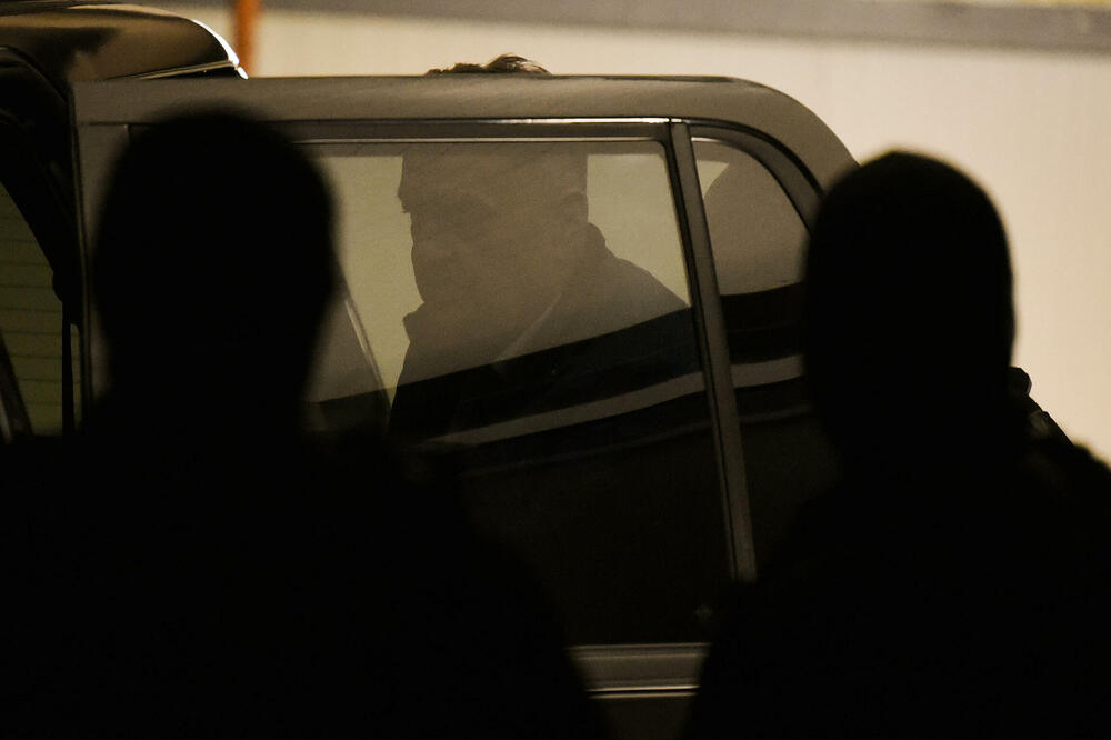 Duško Knežević večeras nakon saslušanja, Foto: Boris Pejović