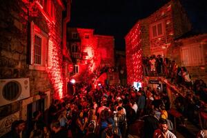 Traditional Abrum revived the carnival spirit of Budva