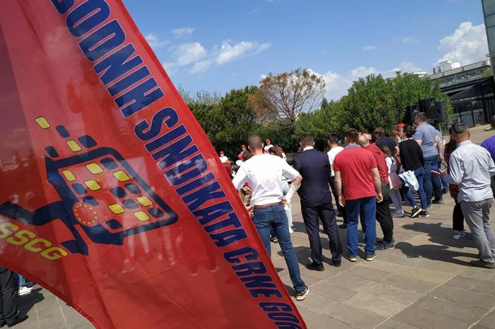 Ovogodišnje obilježavanje Prvog maja pod sloganom “Dan otpora, a ne odmora”, Foto: USSCG